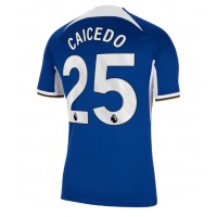Maglie da calcio Chelsea Moises Caicedo #25 Prima Maglia 2023-24 Manica Corta